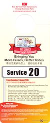 Service 20 - 9 Jun 2013 (Front)