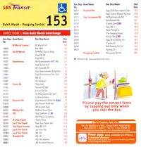 Service 153 - 31 Jan 2016 (Front)