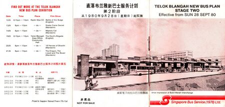 Telok Blangah Bus Plan - 28 Sep 1980 (Front)