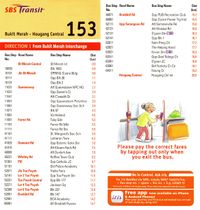 Service 153 - 11 Jan 2013 (Front)