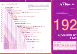 Service 192 - 10 Aug 2002 (Front)