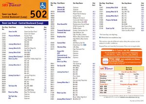 Service 502 - 30 Jan 2014 (Front)