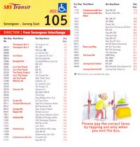 Service 105 - 16 Nov 2014 (Front)