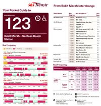 Service 123 & 123M - 14 Jul 2019 (Front)