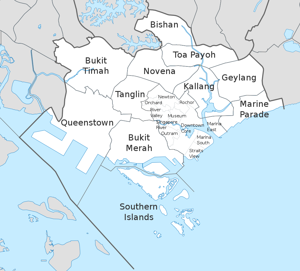 File:Map of Central Region, Singapore Planning Areas (+Central Area PAs ...