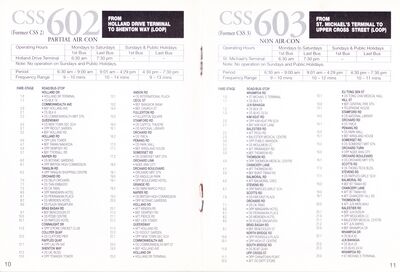 Singapore Shuttle Bus (SSB)/ City Shuttle Service (CSS) Service Guide ...