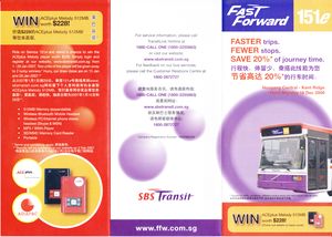 Fast Forward 151e Introduction - 18 Dec 2006 (Front)