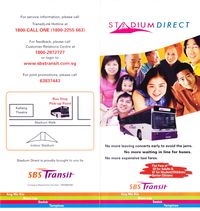 Stadium Direct Services - Dateless (Front)