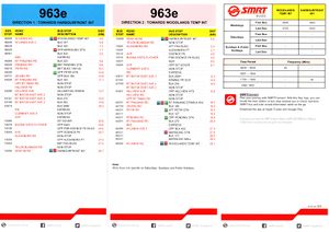 Service 963 & 963e (EL) - Jun 2020 (Back)