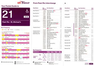 SBS Transit Seventh Generation - Pocket: Services 21 - 30 - SgWiki