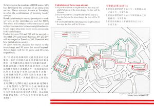 Service 291 & 293 Introduction - 7 Jul 1996 (Back)