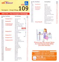 Service 109 - 13 Nov 2016 (Front)