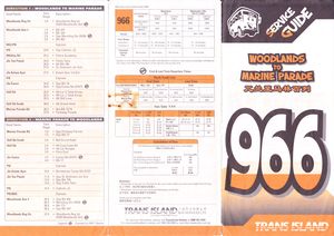 Service 966 - 16 Nov 2003 (Front)