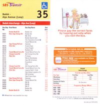 SBS Transit Sixth Generation - Excel: Services 31 - 40 - SgWiki
