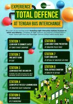 Tengah Bus Interchange Total Defence Brochure