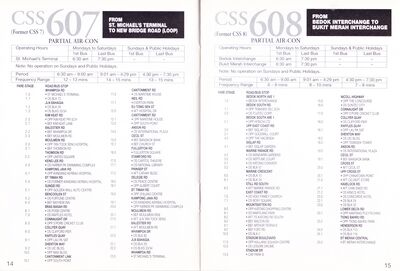Singapore Shuttle Bus (SSB)/ City Shuttle Service (CSS) Service Guide ...