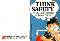 SBS Safety Handbook for Student Customers - 1986 (Cover)