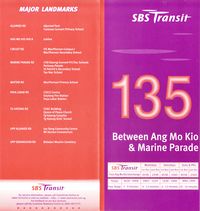 Service 135 - 25 Jan 2003 (Front)