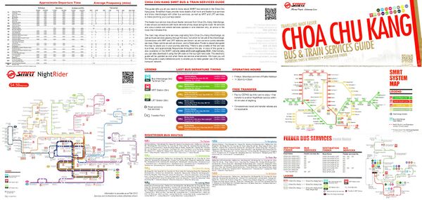 SMRT Town Guides: Choa Chu Kang - SgWiki