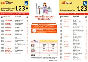 Service 123 & 123M - 24 Aug 2014 (Front)