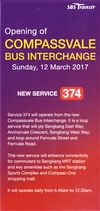 Compassvale Bus Interchange Introduction - 12 Mar 2017 (Front)