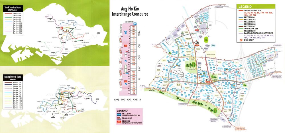 Singapore Bus Services Town Guides: Ang Mo Kio - SgWiki
