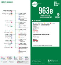 Tower Transit Second Generation: Full-sized Service Guides - Woodlands ...