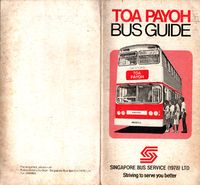 TPY New Bus Plan Map Sleeve - 26 Dec 1983