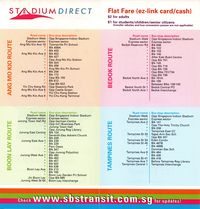 Stadium Direct (Version 2) - Dateless (Back)